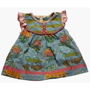 Matilda Jane In The Neighborhood Tunic Size 12- 18 months Very good used conditi